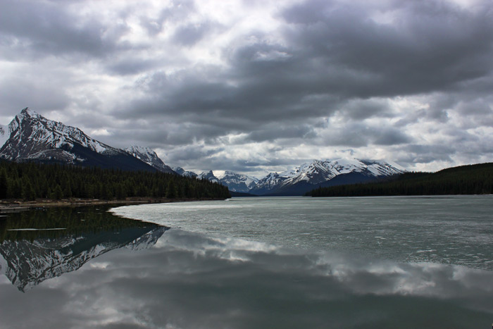 Maligne Lake, Jasper-Nationalpark, Alberta, Kanada